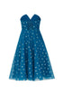 Star Printed Midi Dress